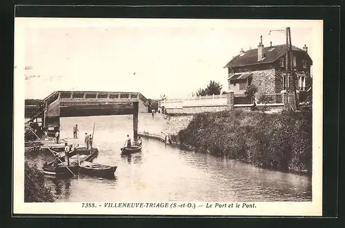 AK Villeneuve-Triage, le Port et le Pont