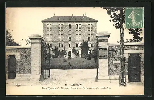 AK Cachan, Ecole Speciale de Trauvaux Publics du Batiment et de l'Industrie