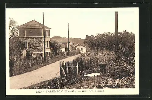 AK Valenton, Rue des Vignes