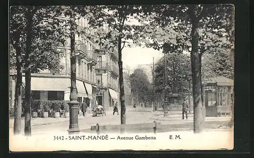 AK Saint-Mandè, Avenue Gambetta