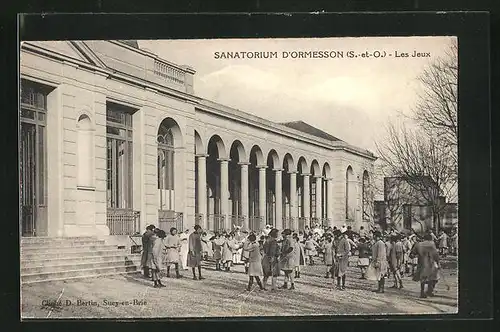 AK Ormesson, Sanatorium, Les Jeux