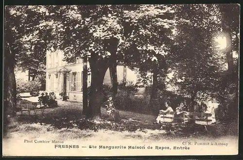 AK Fresnes, Ste Marguerite Maison de Repos, Entrèe
