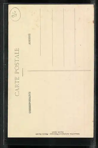 AK Ablon, L`Eglise rèèdifièe en 1899