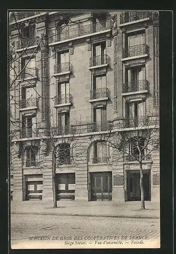 AK Magasin de Gros des Coopèratives de France-Siège Social-Vue d`ensemble-Facade