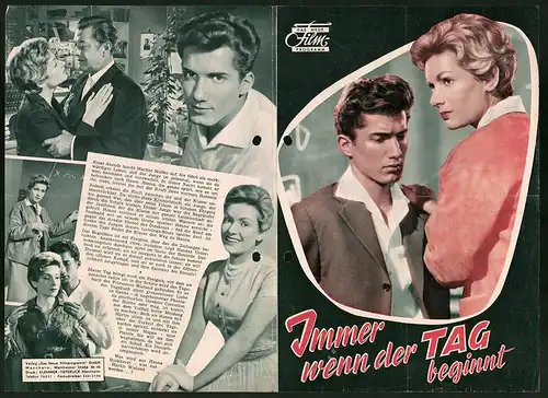 Filmprogramm DNF, Immer wenn der Tag beginnt, Ruth Leuwerik, Hans Söhnker, Regie: Wolfgang Liebeneiner