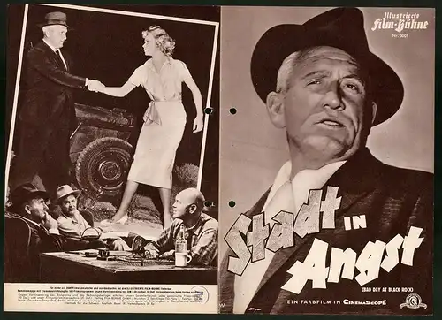 Filmprogramm IFB Nr. 3001, Stadt in Angst, Spencer Tracy, Robert Ryan, Regie: John Sturges