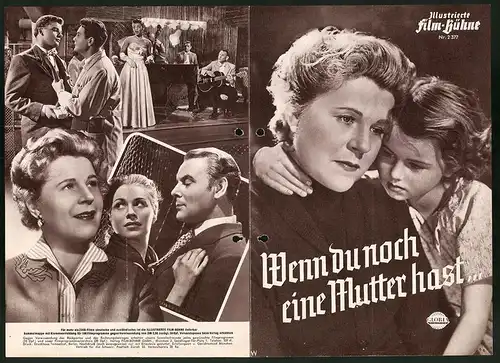 Filmprogramm IFB Nr. 2377, Wenn du noch eine Mutter hast..., Paula Wessely, Stefan Skodler, Regie: R. A. Stemmle