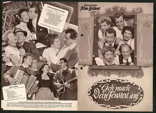 Filmprogramm IFB Nr. 2083, Geh` mach` Dein Fenster auf..., Peter Pasetti, Gunther Philipp, Regie: Anton Kutter