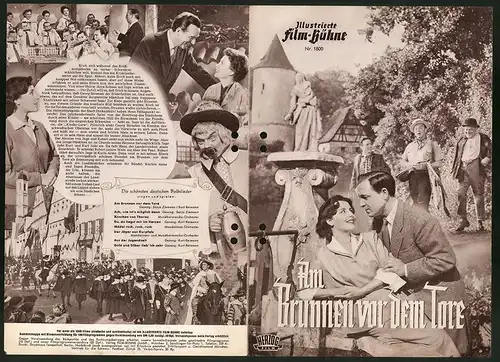 Filmprogramm IFB Nr. 1800, Am Brunnen vor dem Tore, Sonja Ziemann, Paul Klinger, Regie: Hans Wolff