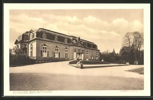 AK Benrath a /Rh., Schloss Benrath