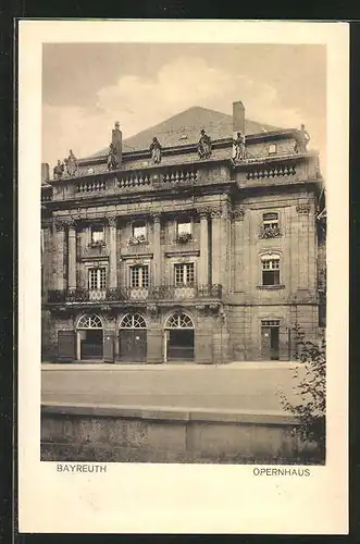 AK Bayreuth, Opernhaus
