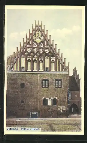 AK Jüterbog, Rathaus Giebel