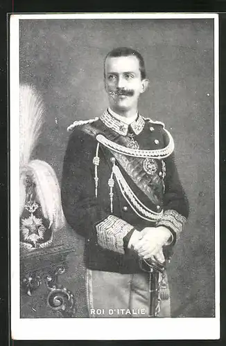 AK S. M. Victor-Emmanuel III., Roi d`Italie