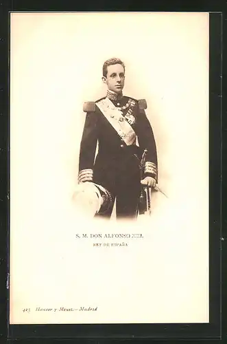 AK S. M. Don Alfonso XIII., Rey de Espana