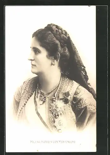 AK Königin Milena von Montenegro