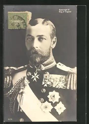 AK König George V. von England in Galauniform