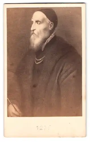 Fotografie Maler Tizian im Portrait