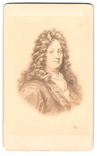 Fotografie Dramatiker Jean Racine im Portrait