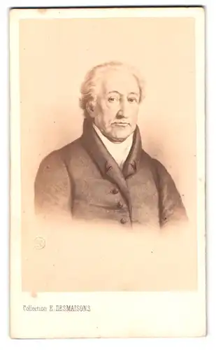 Fotografie Johann Wolfgang von Goethe im Portrait