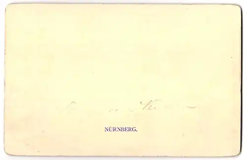 Fotografie unbekannter Fotograf, Ansicht Nürnberg, Blick auf Burg vom Neuthor