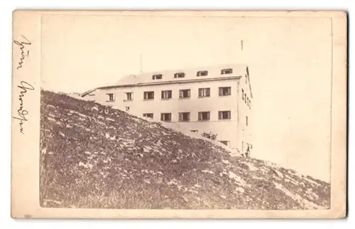 Fotografie Franz Kohaut, Mondsee, Ansicht St. Wolfgang, Hotel Schafbergspitze