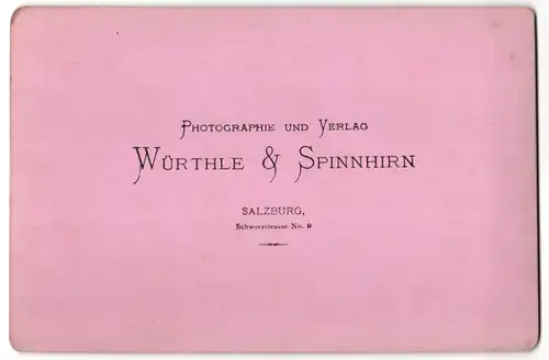 Fotografie Würthle & Spinnhirn, Salzburg, Ansicht Scharitzkehl-Alpe, Wohnhaus gegen Bergmassiv