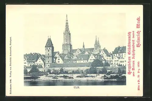 AK Ulm, Ortspartie mit Münster