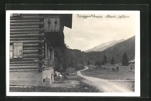 Foto-AK Rotach-Egern, Gasthaus Moni-Alm