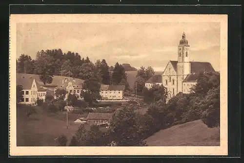 AK Dietramszell, Kloster, Westfront