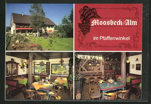 AK Rottenbuch, Hotel-Gasthof Moosbeck-Alm im Pfaffenwinkel