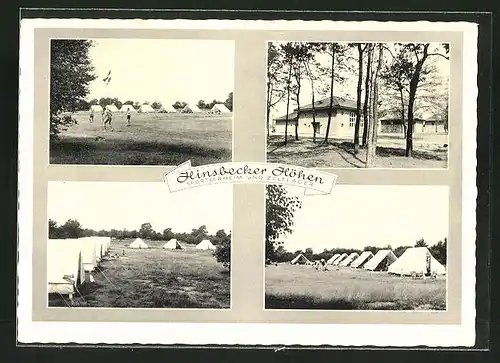 AK Hinsbeck, Sportlerheim und Zeltlager Hinsbecker Höhen