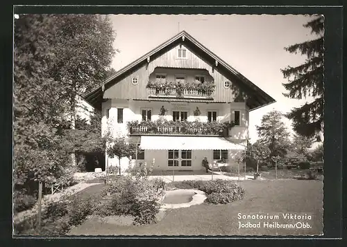 AK Heilbrunn / Obb., Sanatorium Viktoria