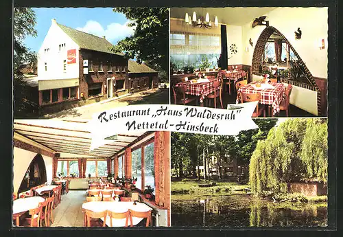 AK Nettetal-Hinsbeck, Gasthaus-Pension Waldesruh, Inh. Günter Derstappen