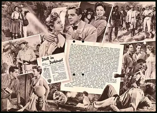 Filmprogramm IFB Nr. 2649, Duell im Dschungel, Jeanne Crain, Dana Andrews, Regie: George Marshall