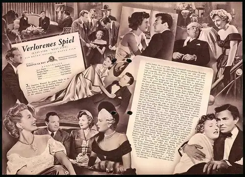 Filmprogramm IFB Nr. 1442, Verlorenes Spiel, Barbara Stanwyck, James Mason, Regie: Mervyn Le Roy