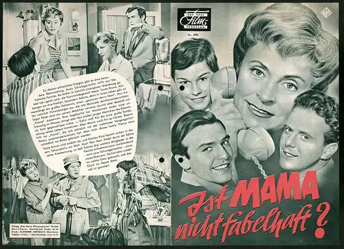 Filmprogramm DNF Nr. 3983, Ist Mama nicht fabelhaft?, Luise Ullrich, Gunnar Möller, Regie: Peter Beauvais