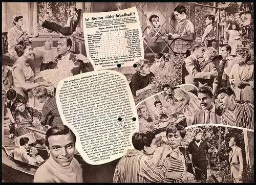 Filmprogramm DNF Nr. 3983, Ist Mama nicht fabelhaft?, Luise Ullrich, Gunnar Möller, Regie: Peter Beauvais