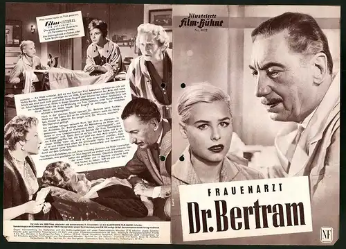 Filmprogramm IFB Nr. 4022, Frauenarzt Dr. Bertram, Willy Birgel, Winnie Markus, Regie: Werner Klingler