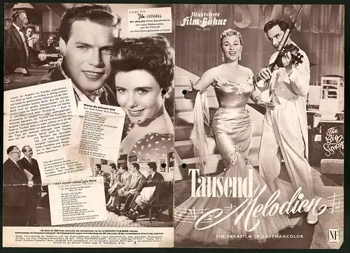 Filmprogramm IFB Nr. 3313, Tausend Melodien, Martin Benrath, Gardy Granass, Regie: Hans Deppe