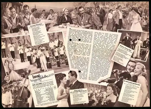 Filmprogramm IFB Nr. 3313, Tausend Melodien, Martin Benrath, Gardy Granass, Regie: Hans Deppe