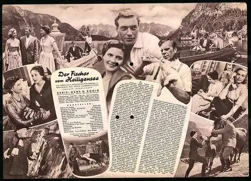 Filmprogramm IFB Nr. 2954, Der Fischer vom Heiligensee, Edith Mill, Lil Dagover, Regie: Hans H. König