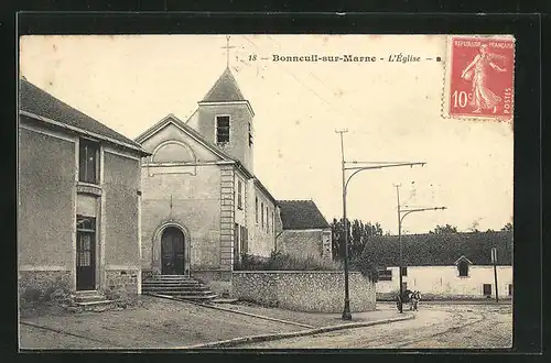 AK Bonneuil-sur-Marne, l'Eglise