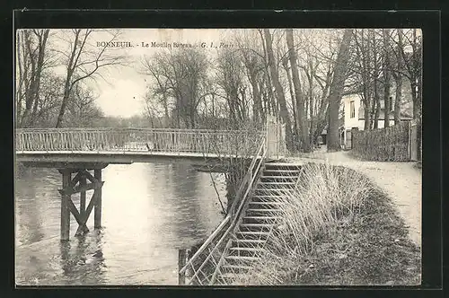 AK Bonneuil-sur-Marne, le Moulin Bateau