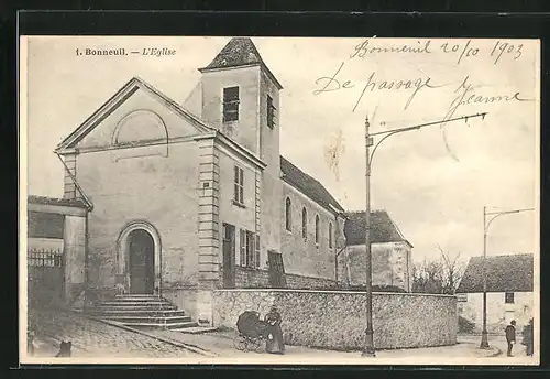 AK Bonneuil-sur-Marne, l'Eglise