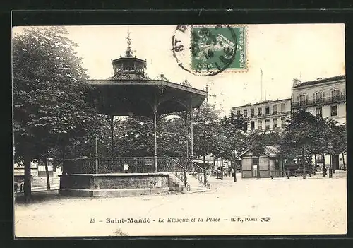 AK Saint-Mandé, Le Kiosque et la Place