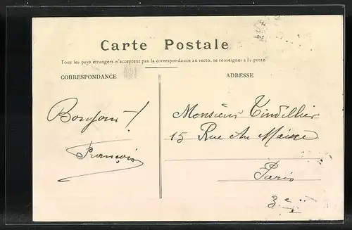 AK Le Perreux, Les Cent Marches, Die 100 Stufen