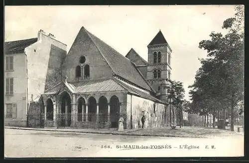 AK Saint-Maur-les-Fosses, l'Eglise