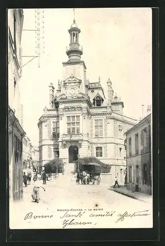 AK Arcueil-Cachan, La Mairie, Rathaus