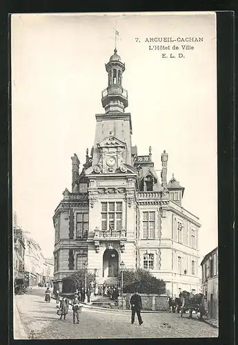 AK Arcueil-Cachan, L`Hotel de Ville