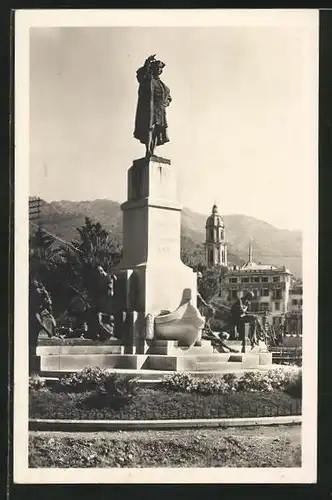 AK Rapallo, Monumento a C. Colombo